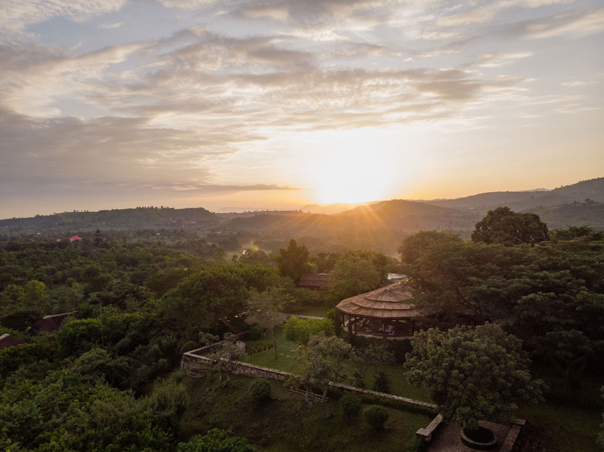 Kyambura Gorge Lodge view near Queen Elizabeth National Park